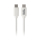 Kabel SILVER MONKEY Kabel USB-C 3.0 60W 0,5m biały